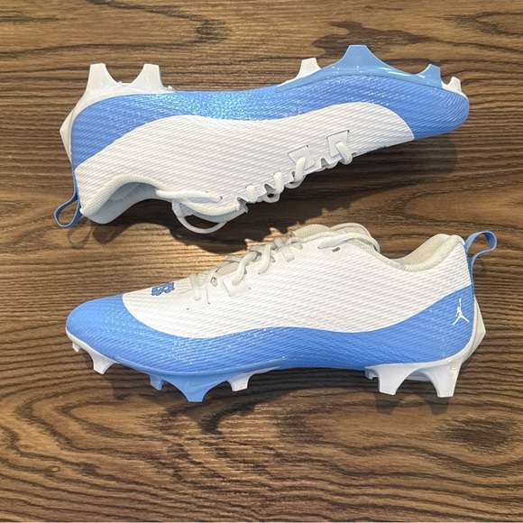 Size 12 Wide UNC Tar Heels PE Air Jordan Vapor Edge Speed 360 2 Football Cleats